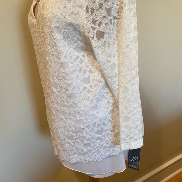 NWT White Lace Top - Picture 5 of 10